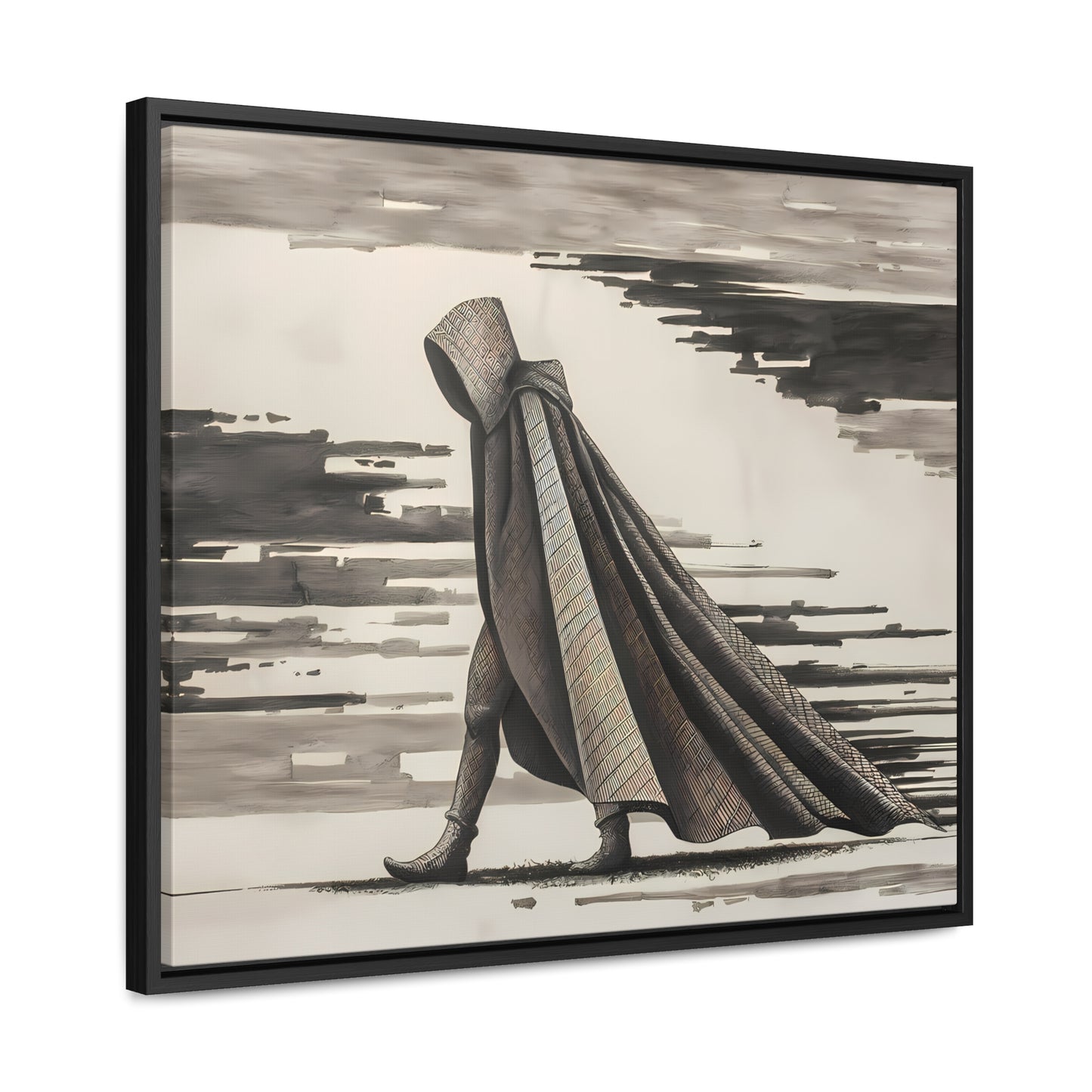 Wanderer of Shadows - Gallery Canvas Wraps, Horizontal Frame