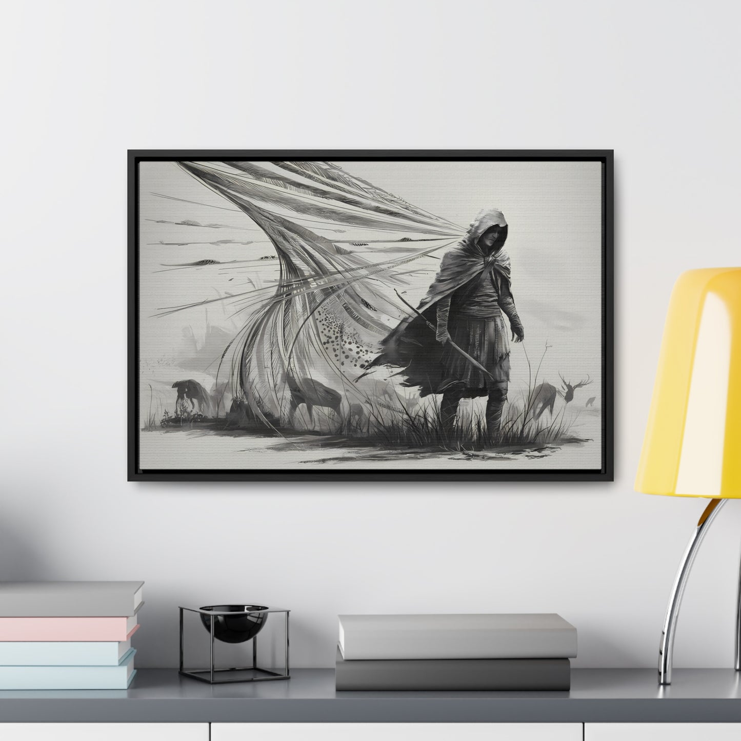 Whispers of the Windwalker - Gallery Canvas Wraps, Horizontal Frame