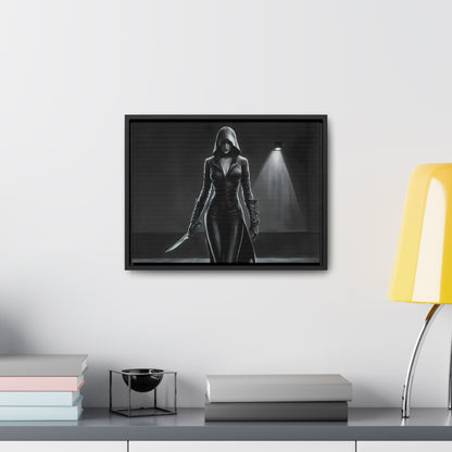 The Shadow's Blade - Gallery Canvas Wraps, Horizontal Frame