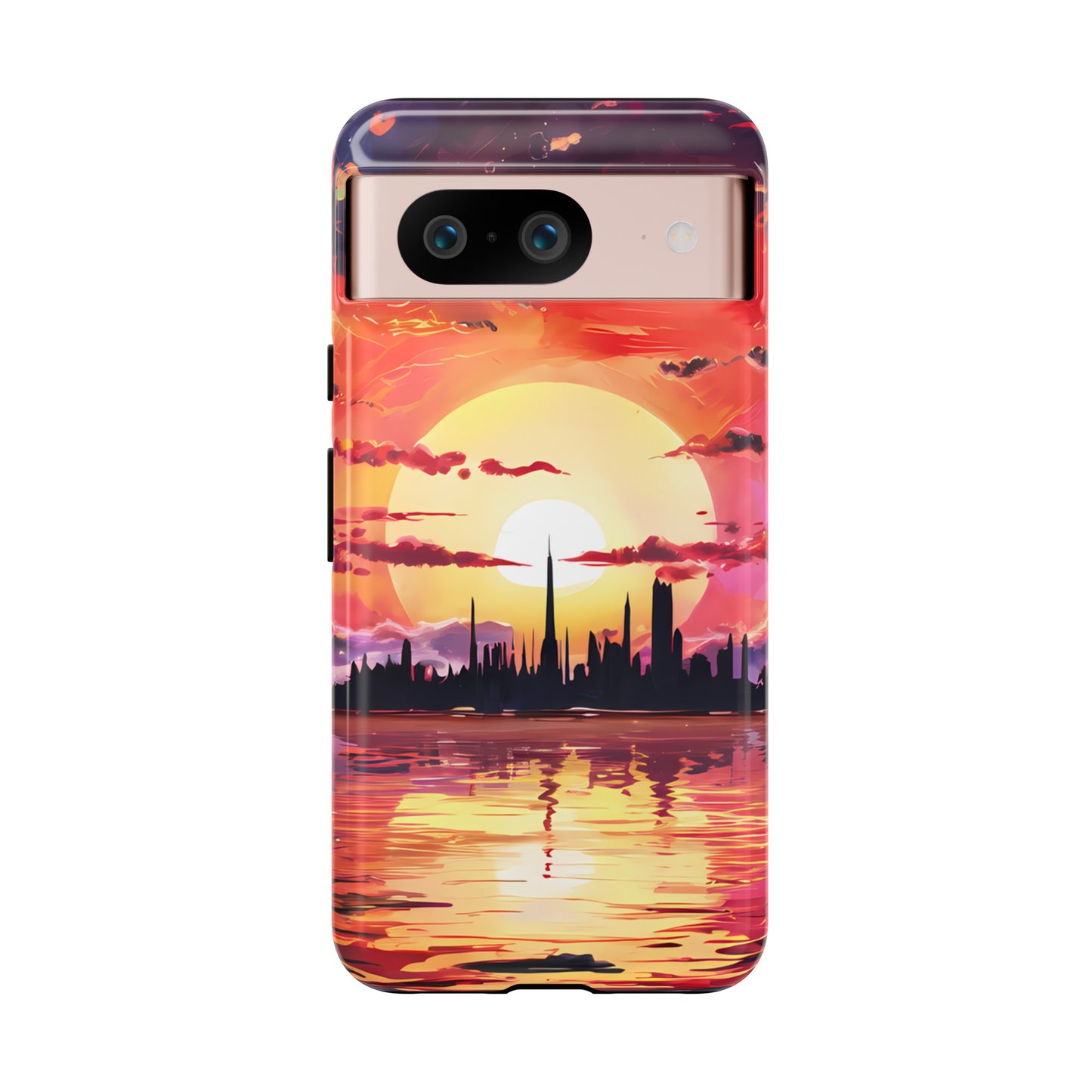 Anime Island City - Smartphone Tough Cases