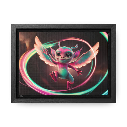 Wings of Radiant Joy - Gallery Canvas Wraps, Horizontal Frame