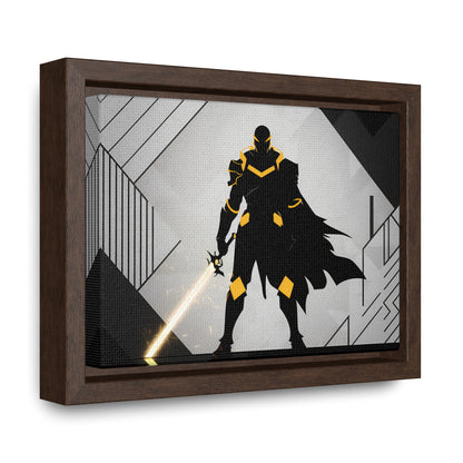 The Sentinel of Shadows - Gallery Canvas Wraps, Horizontal Frame