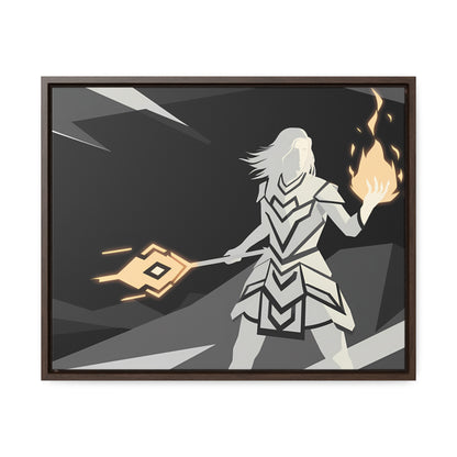 Ethereal Flamebearer - Gallery Canvas Wraps, Horizontal Frame