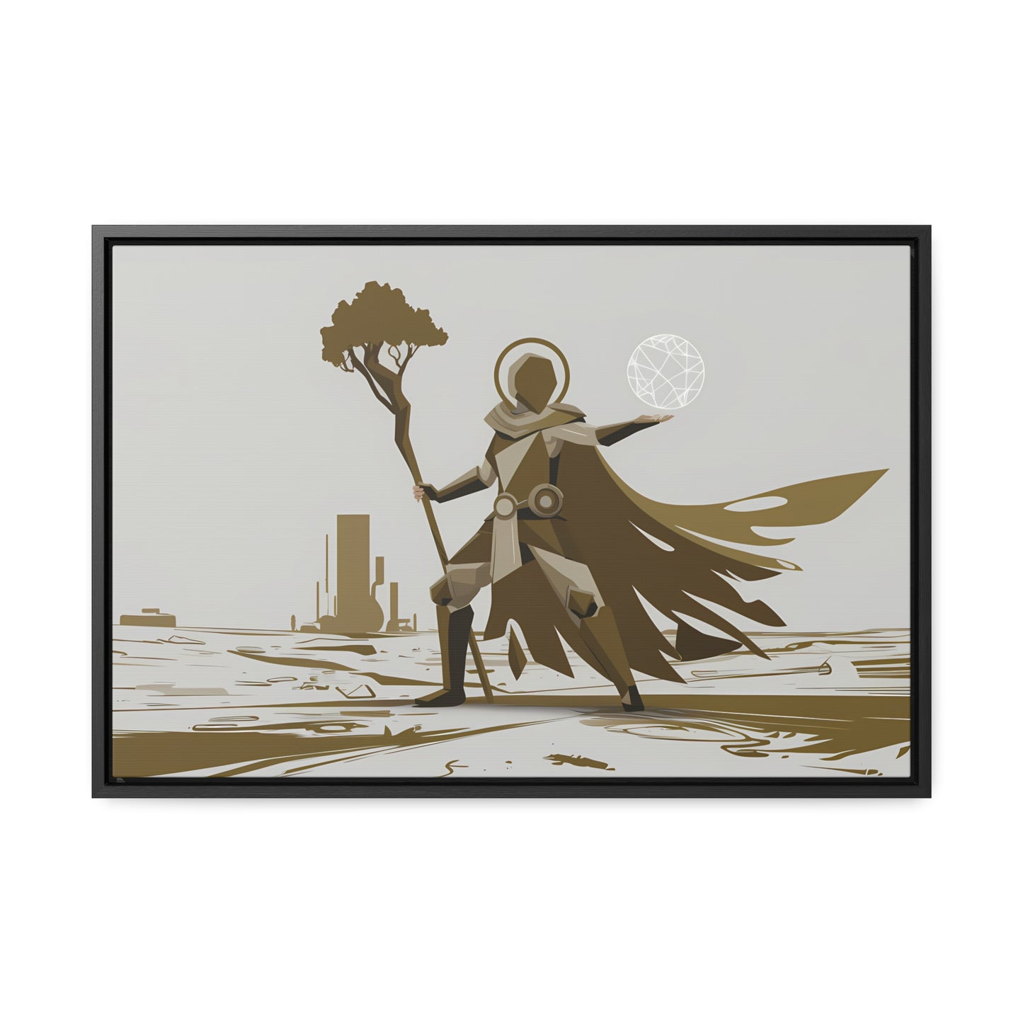 Guardian of the Wasteland - Gallery Canvas Wraps, Horizontal Frame