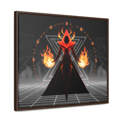 Eternal Pyromancer - Gallery Canvas Wraps, Horizontal Frame