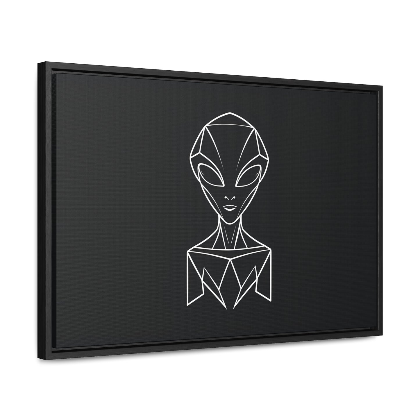 Alien Geometry - Gallery Canvas Wraps, Horizontal Frame