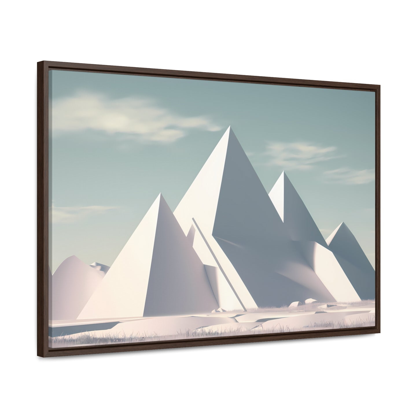 Monolith Peaks - Gallery Canvas Wraps, Horizontal Frame