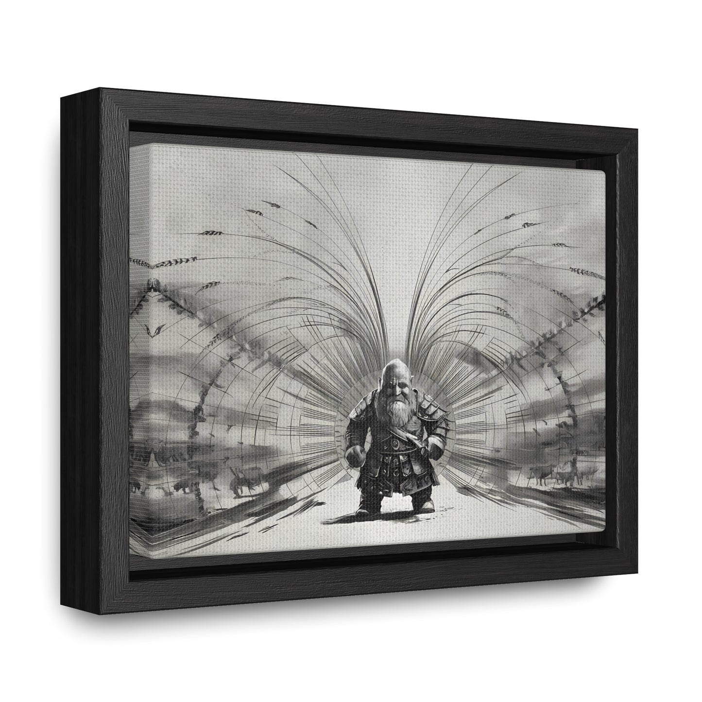 Guardian of the Elemental Winds - Gallery Canvas Wraps, Horizontal Frame