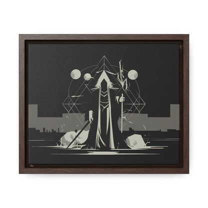 The Arcane Guardian of the Shadows - Gallery Canvas Wraps, Horizontal Frame