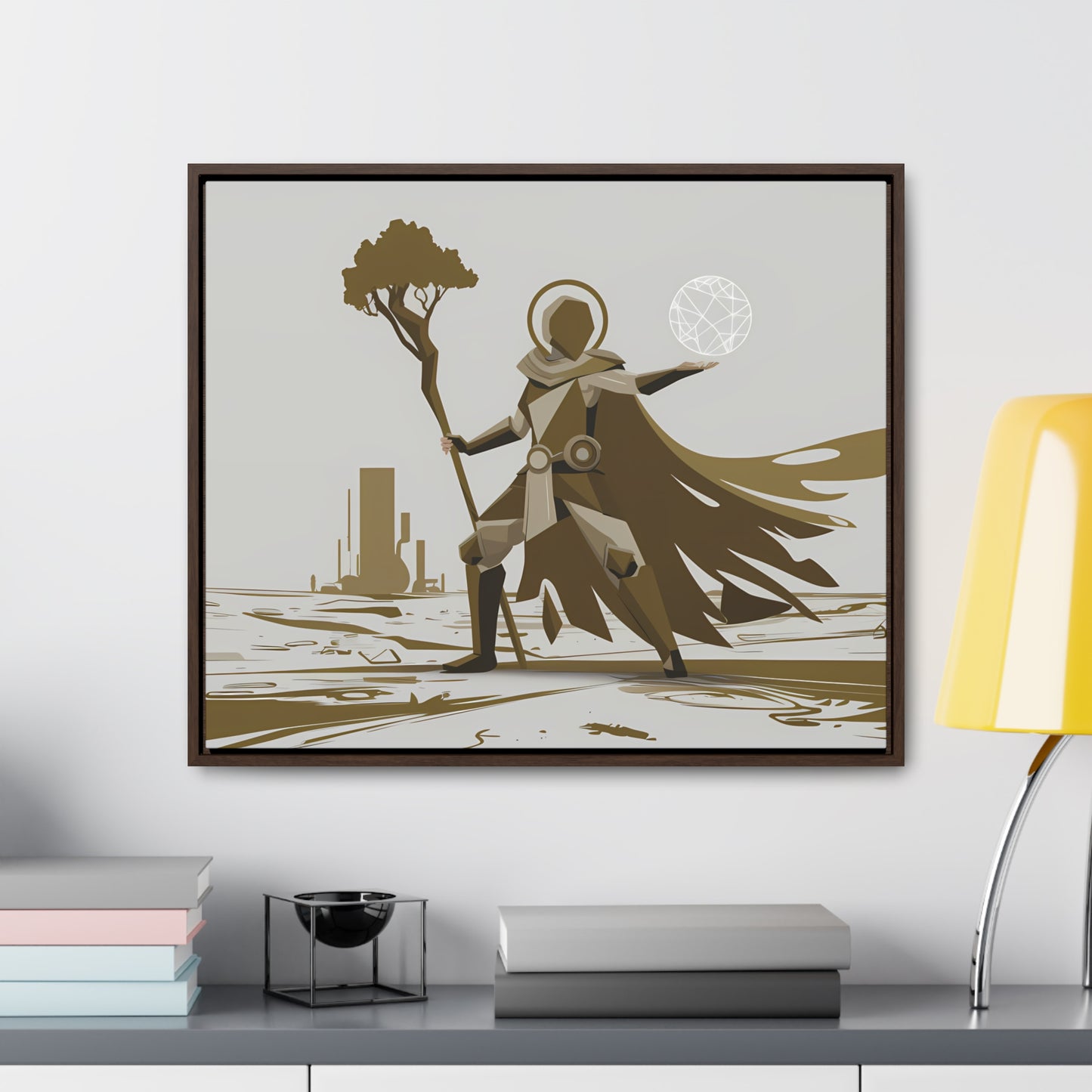 Guardian of the Wasteland - Gallery Canvas Wraps, Horizontal Frame