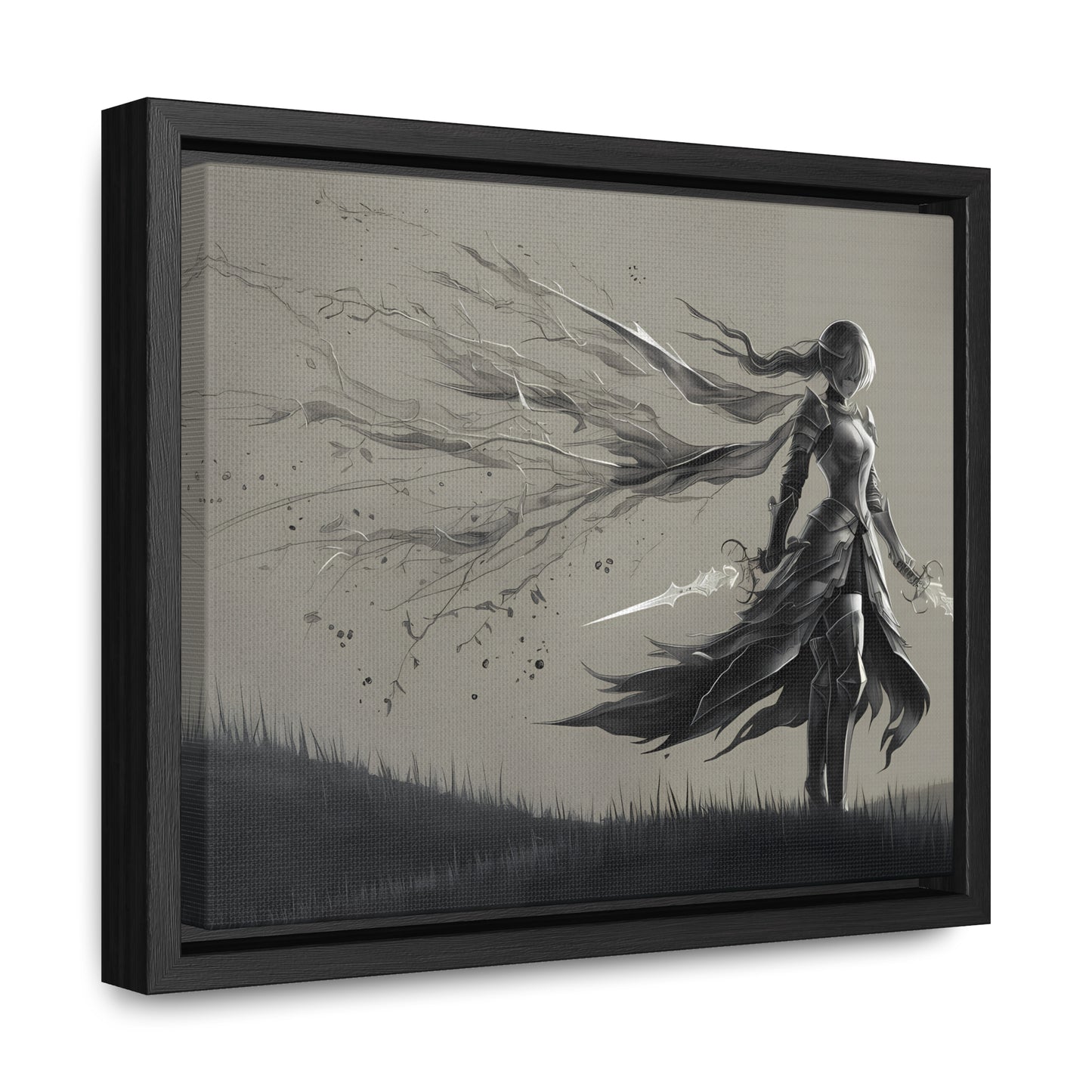 Blade of the Abyss - Gallery Canvas Wraps, Horizontal Frame