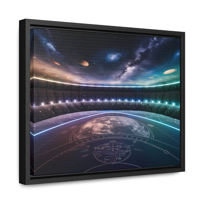 Stellar Observatory Nexus - Gallery Canvas Wraps, Horizontal Frame