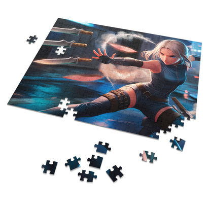 Blades of the Night Hunter - Jigsaw Puzzle (30, 110, 252, 500,1000-Piece)