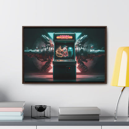 Quantum Arcade Revolution - Gallery Canvas Wraps, Horizontal Frame