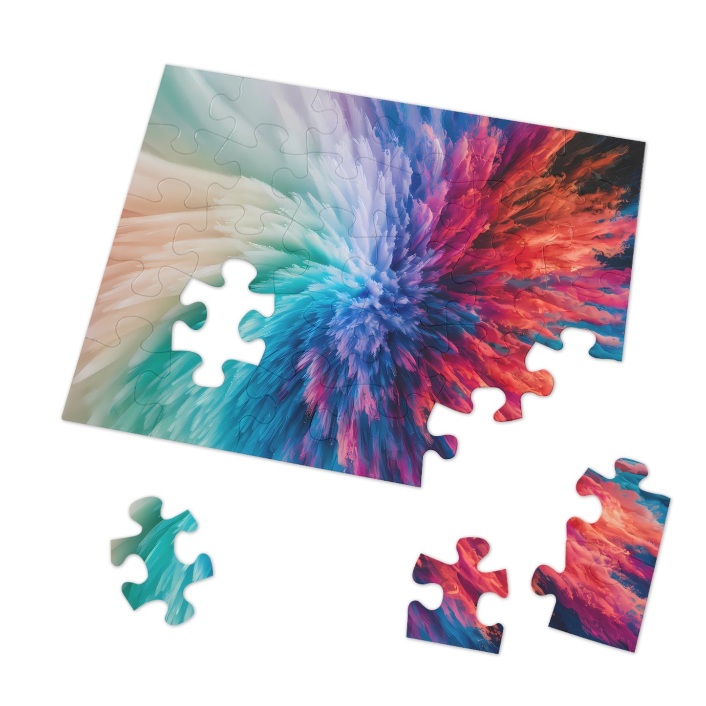 Eruption of Colors - Jigsaw Puzzle (30, 110, 252, 500,1000-Piece)