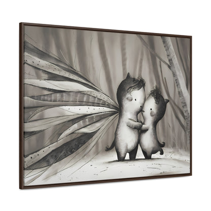 Whispers of the Forest - Gallery Canvas Wraps, Horizontal Frame