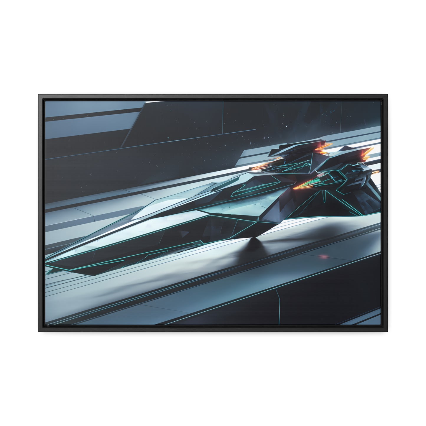 Hypernova Racer - Gallery Canvas Wraps, Horizontal Frame