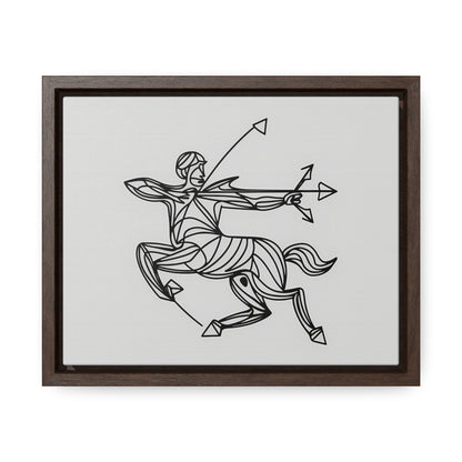 Centaur's Precision - Gallery Canvas Wraps, Horizontal Frame