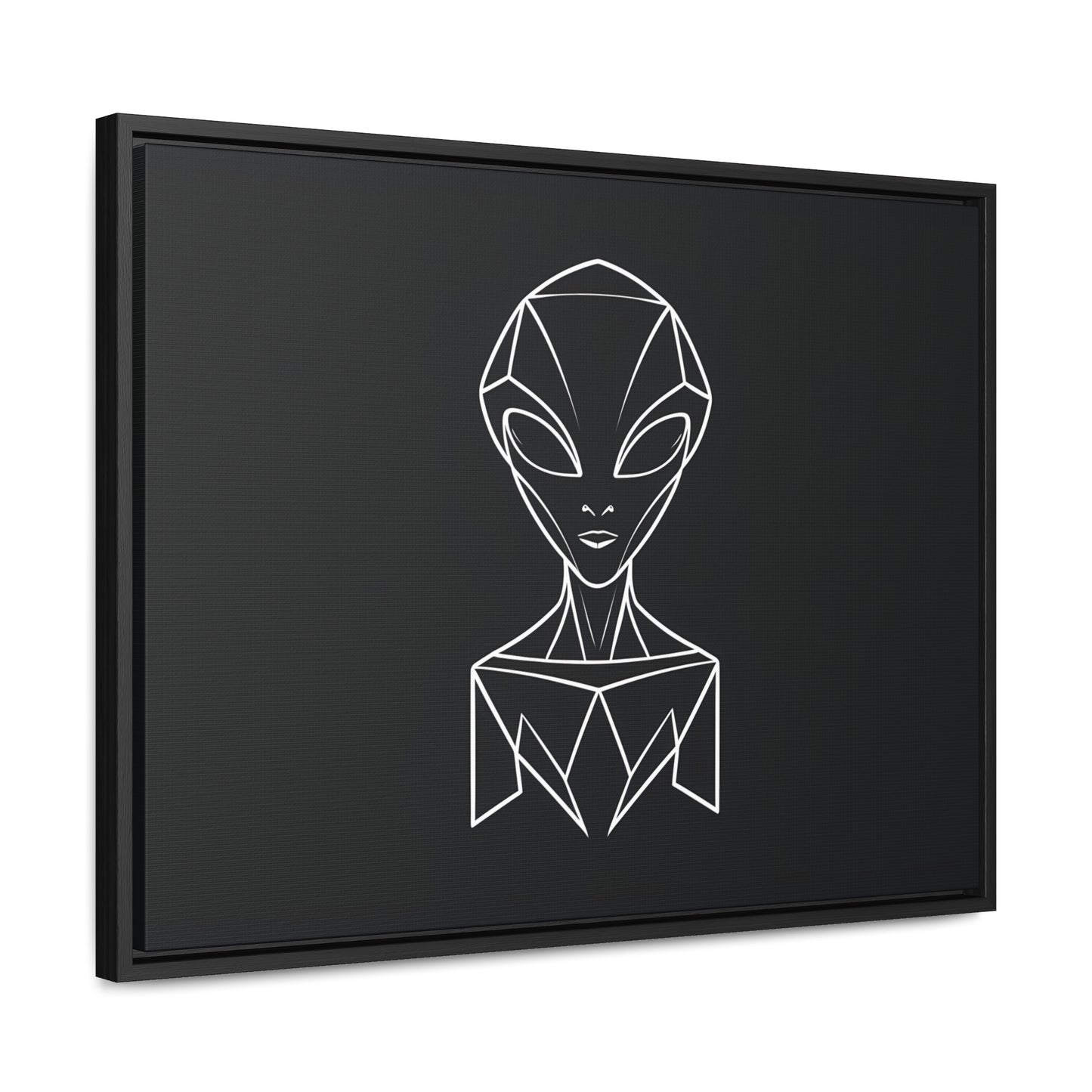 Alien Geometry - Gallery Canvas Wraps, Horizontal Frame