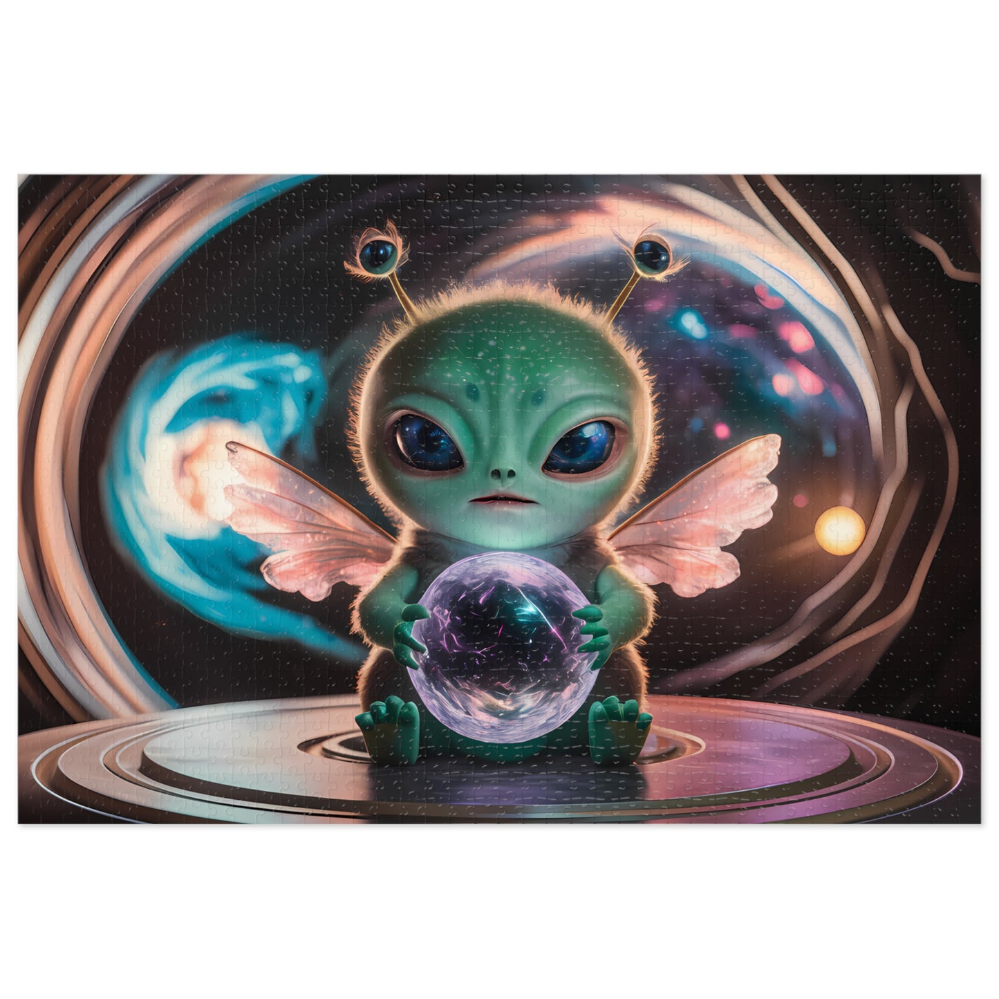 Guardian of the Cosmic Orb - Jigsaw Puzzle (30, 110, 252, 500,1000-Piece)