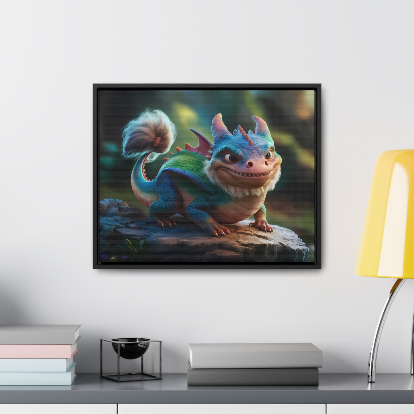 Guardian of the Enchanted Grove - Gallery Canvas Wraps, Horizontal Frame