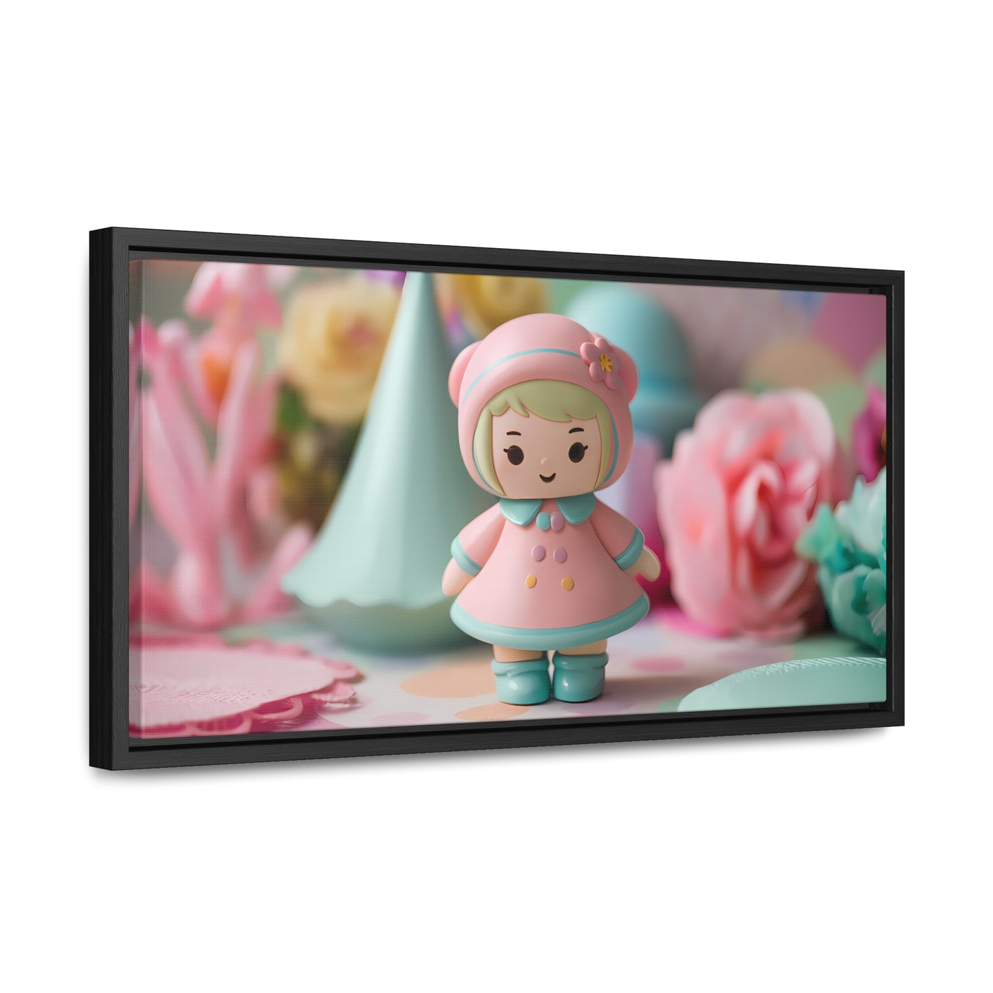 Sweet Pastel Dreamland - Gallery Canvas Wraps, Horizontal Frame