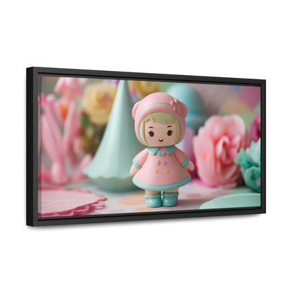 Sweet Pastel Dreamland - Gallery Canvas Wraps, Horizontal Frame