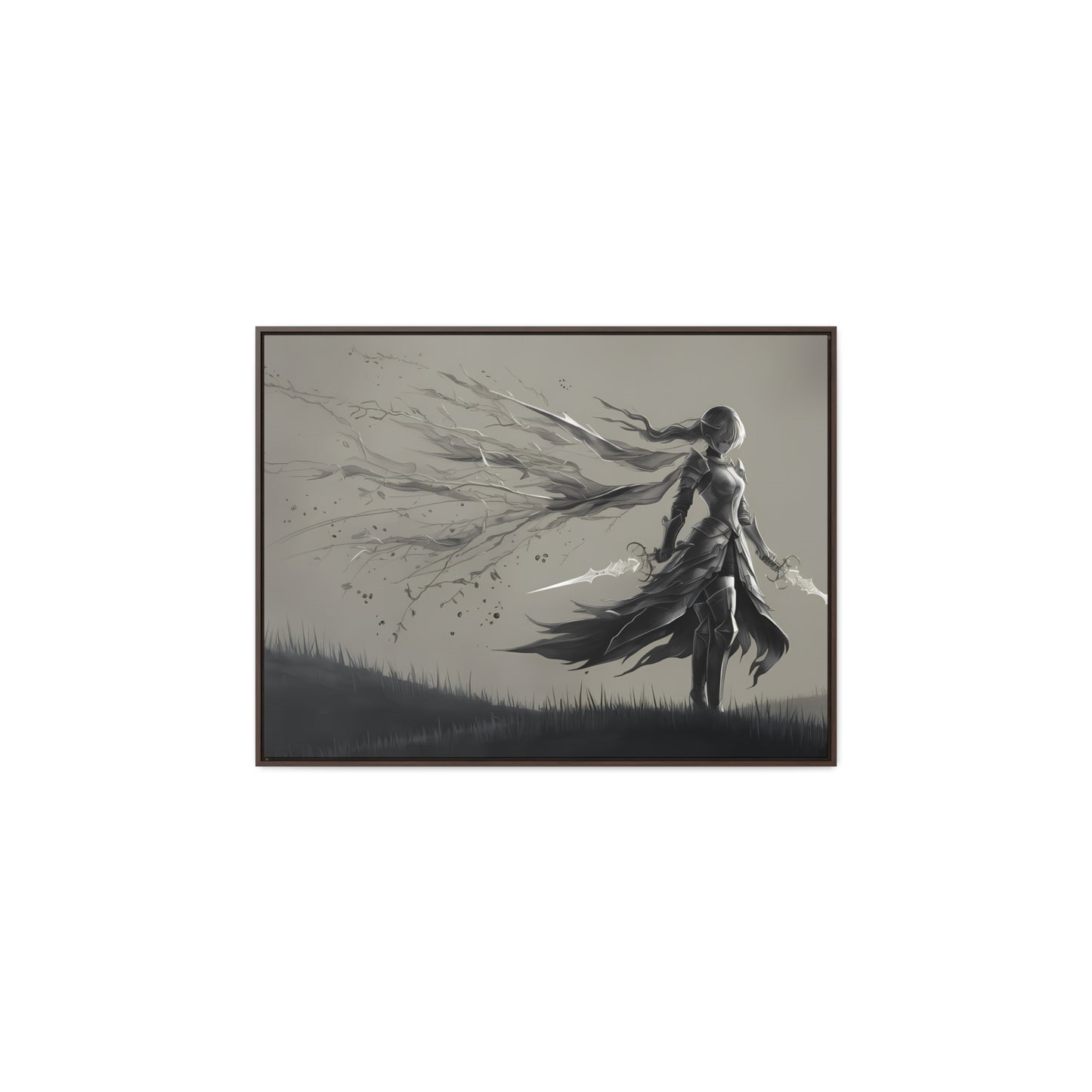 Blade of the Abyss - Gallery Canvas Wraps, Horizontal Frame