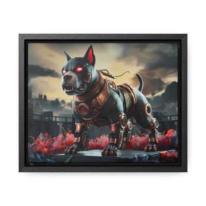 Cyberhound Sentinel - Gallery Canvas Wraps, Horizontal Frame