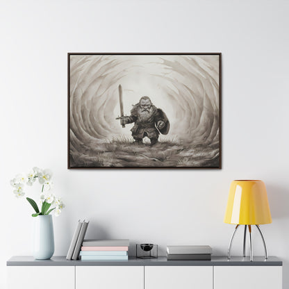 Defender of the Hollowed Path - Gallery Canvas Wraps, Horizontal Frame