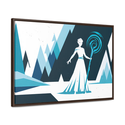 Winter's Embrace - Gallery Canvas Wraps, Horizontal Frame