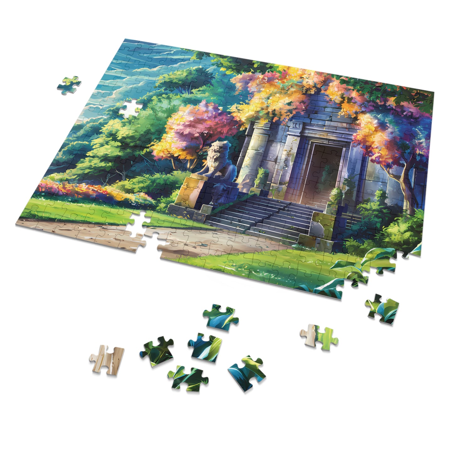 Anime Dungeon Entrance - Jigsaw Puzzle (30, 110, 252, 500,1000-Piece)