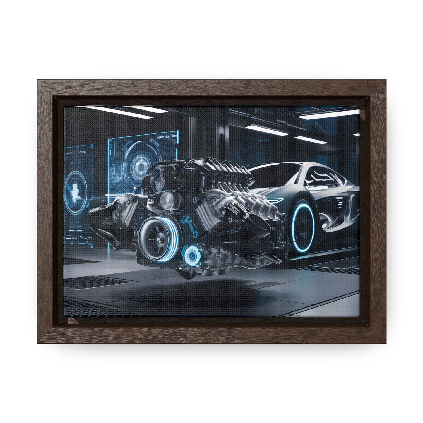 The Future of Automotive Engineering - Gallery Canvas Wraps, Horizontal Frame