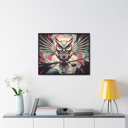 "Mechanical Wisdom" - Gallery Canvas Wraps, Horizontal Frame