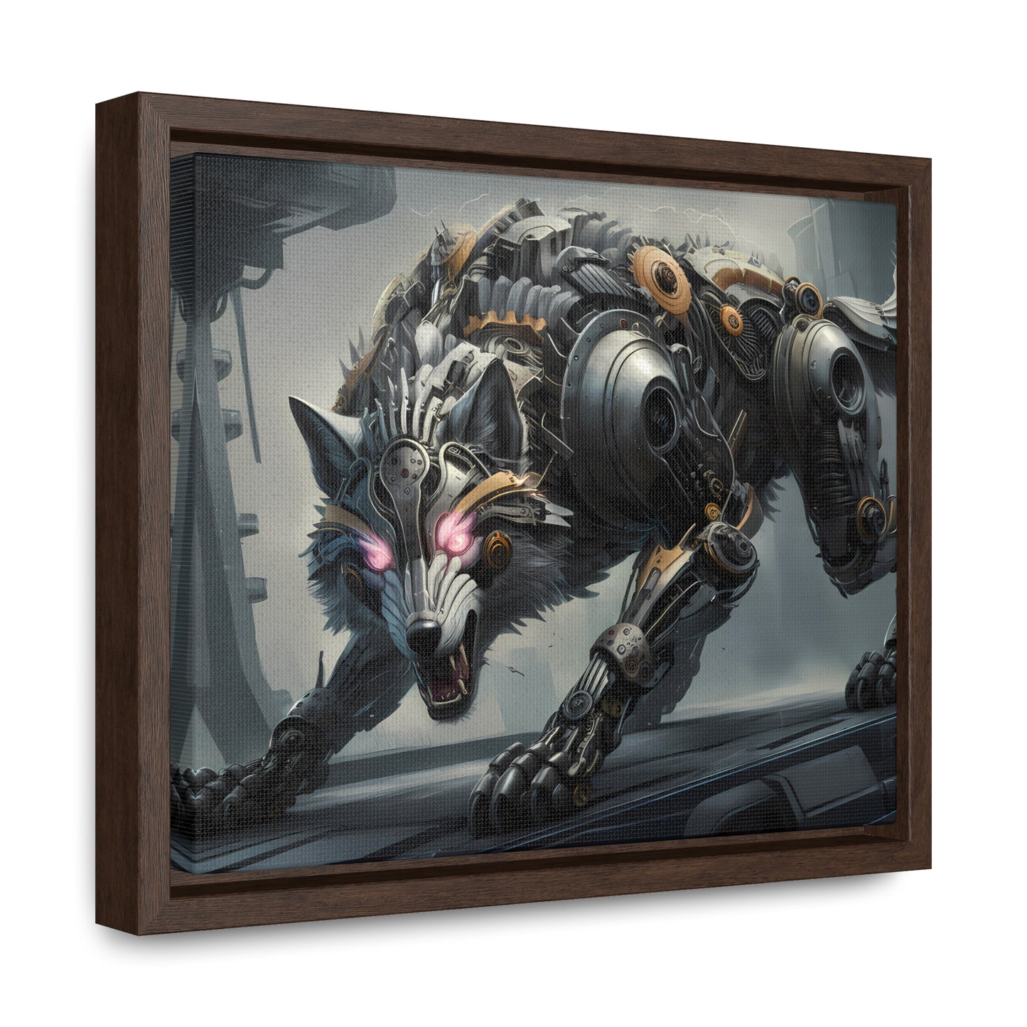 Cybernetic Alpha - Gallery Canvas Wraps, Horizontal Frame