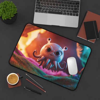 Cute Tentacle Alien - Desk Mat