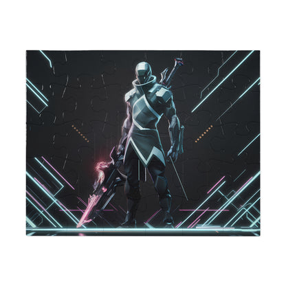 Cybernetic Blade Sentinel - Jigsaw Puzzle (30, 110, 252, 500,1000-Piece)