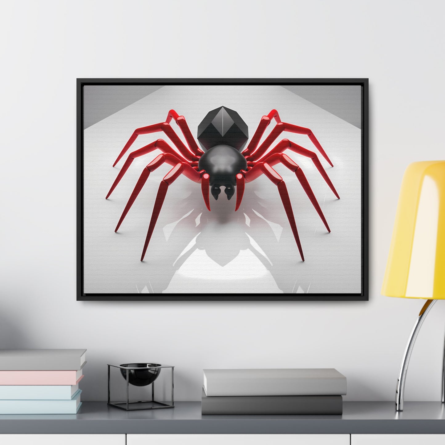 Crimson Arachnid - Gallery Canvas Wraps, Horizontal Frame