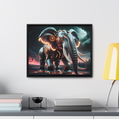 "Clockwork Titan" - Gallery Canvas Wraps, Horizontal Frame