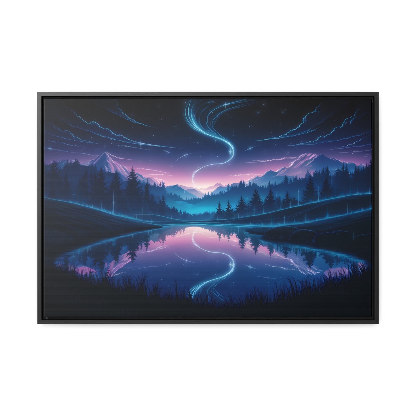 Celestial Reflection - Gallery Canvas Wraps, Horizontal Frame