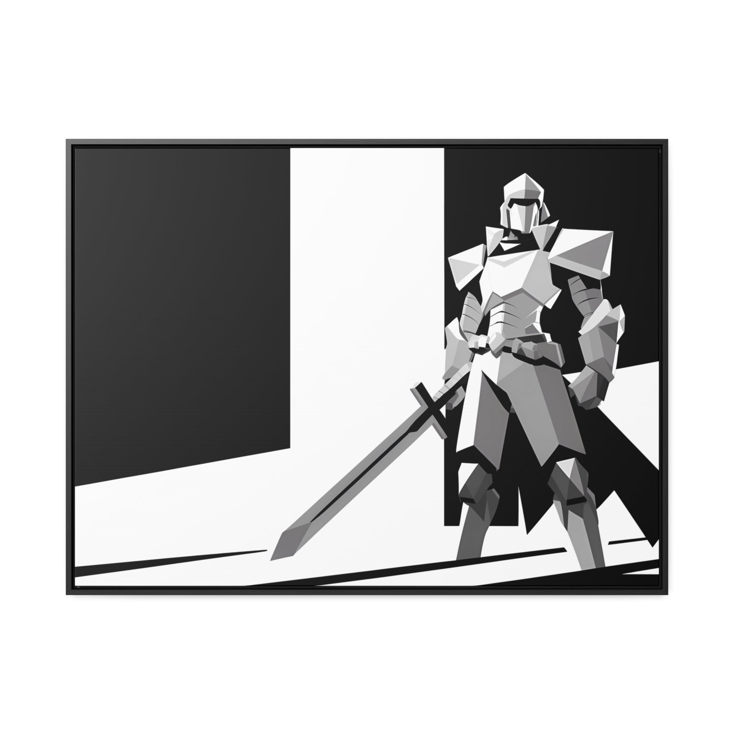 The Sentinel's Stand - Gallery Canvas Wraps, Horizontal Frame