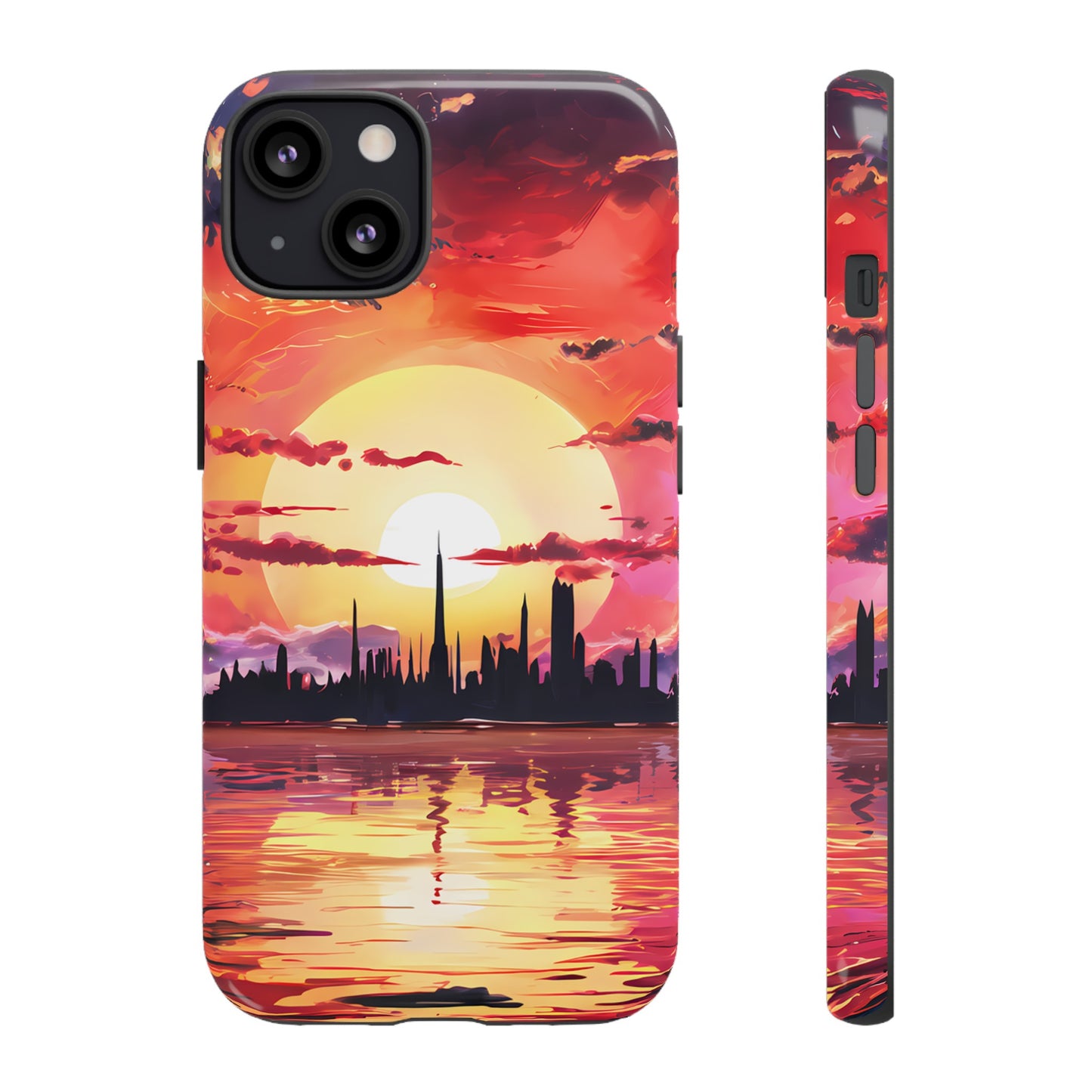 Anime Island City - Smartphone Tough Cases