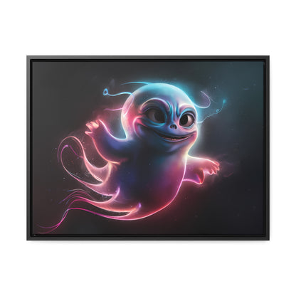 Neon Ghostling - Gallery Canvas Wraps, Horizontal Frame