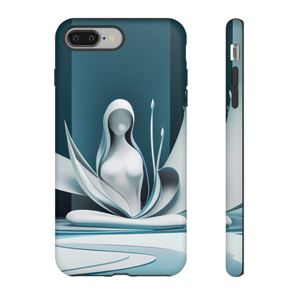 Pastel hooded Woman- Smartphone Tough Cases