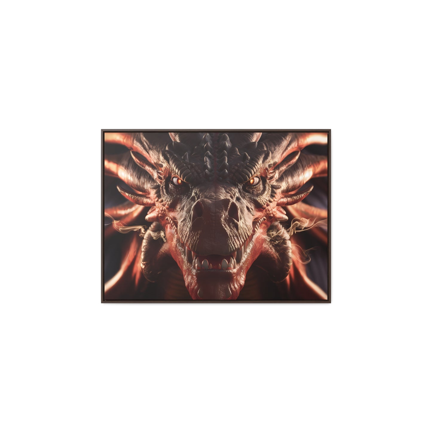 Wrath of the Inferno Dragon - Gallery Canvas Wraps, Horizontal Frame