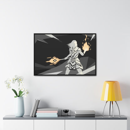 Ethereal Flamebearer - Gallery Canvas Wraps, Horizontal Frame