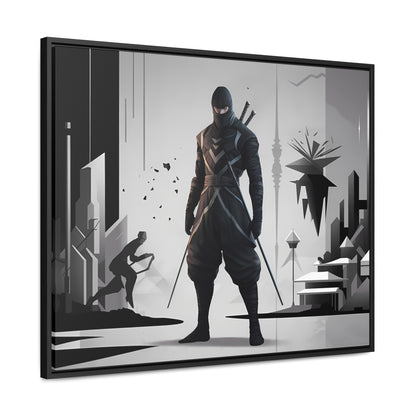 Shadowblade: The Silent Protector - Gallery Canvas Wraps, Horizontal Frame