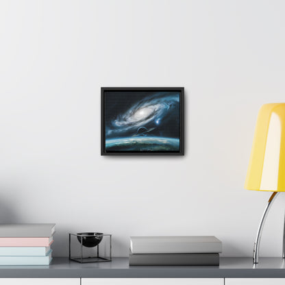 Celestial Spiral - Gallery Canvas Wraps, Horizontal Frame