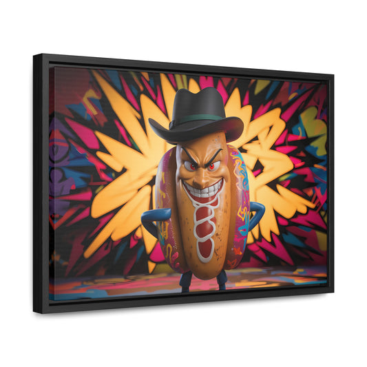 Bad to the Bun - Gallery Canvas Wraps, Horizontal Frame