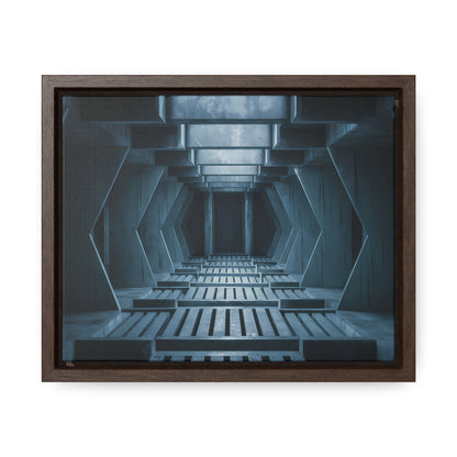 Echoes of the Forgotten Passage - Gallery Canvas Wraps, Horizontal Frame